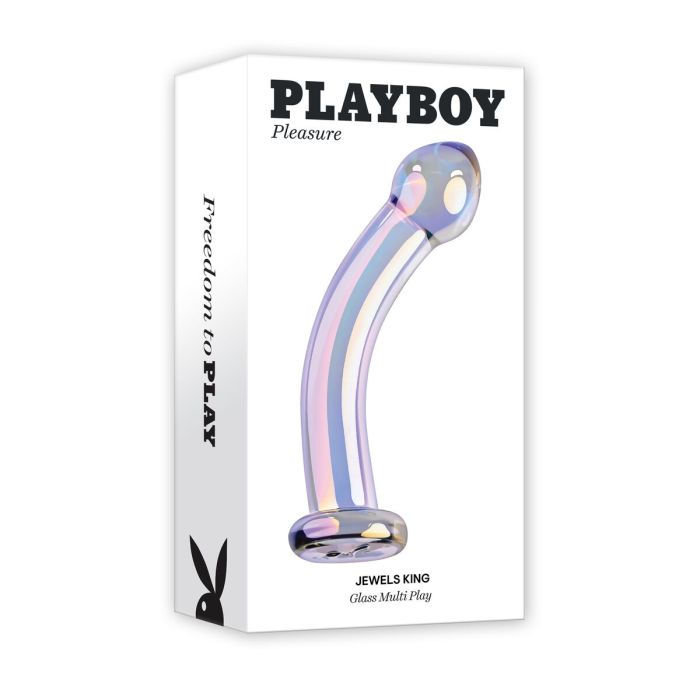 Consolador Clásico Playboy Jewels King Ø 3,9 cm 1