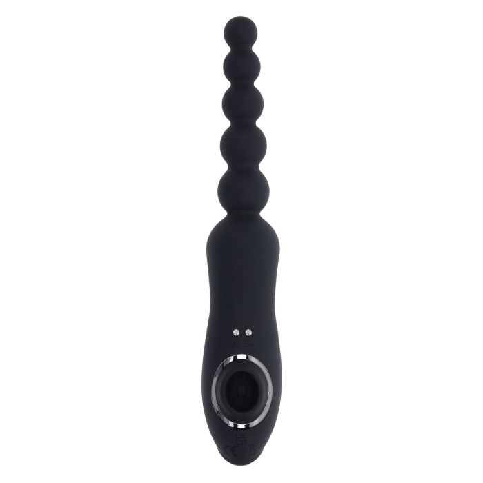 Vibrador Anal Negro Playboy Let it Bead Negro 6