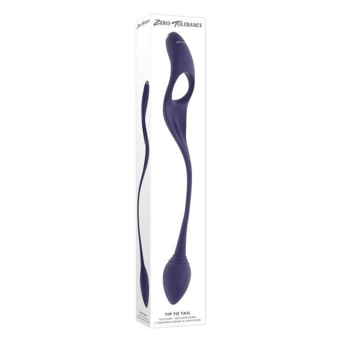 Vibrador Zero Tolerance Gris 1