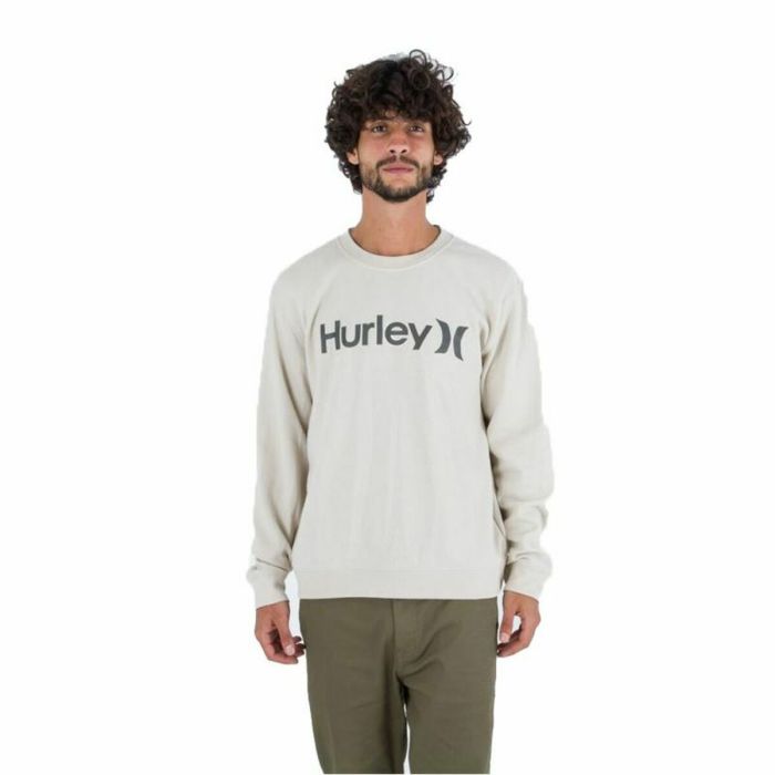 Sudadera sin Capucha Hombre Hurley One&Only Solid Blanco Cálido 0