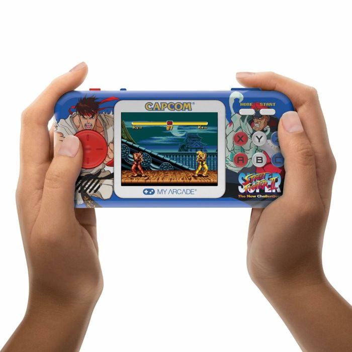 Videoconsola Portátil My Arcade Pocket Player PRO - Super Street Fighter II Retro Games 6