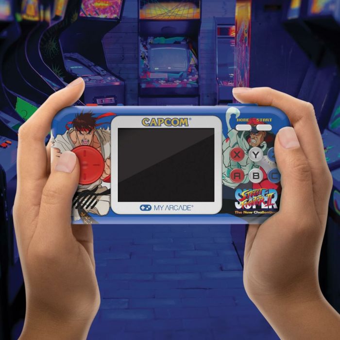 Videoconsola Portátil My Arcade Pocket Player PRO - Super Street Fighter II Retro Games 3