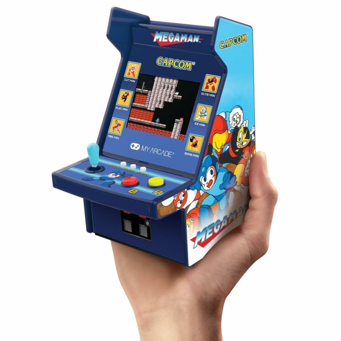 Videoconsola Portátil My Arcade Micro Player PRO - Megaman Retro Games Azul 7