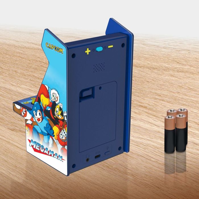 Videoconsola Portátil My Arcade Micro Player PRO - Megaman Retro Games Azul 4