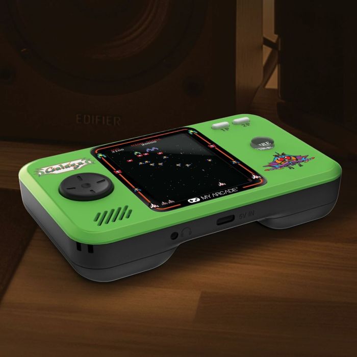 Videoconsola Portátil My Arcade Pocket Player PRO - Galaga Retro Games Verde 2