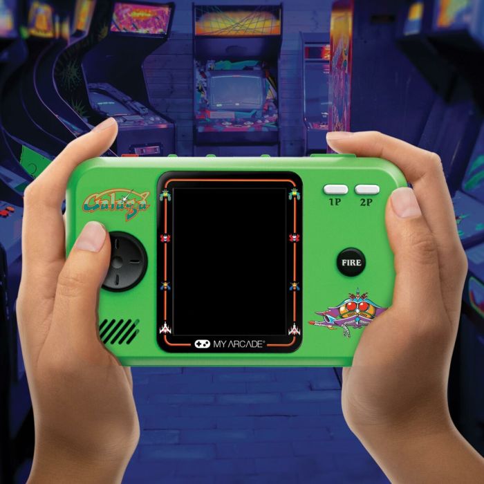 Videoconsola Portátil My Arcade Pocket Player PRO - Galaga Retro Games Verde 3