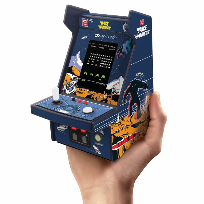 Videoconsola Portátil My Arcade Micro Player PRO - Space Invaders Retro Games 8