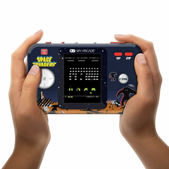 Videoconsola Portátil My Arcade Pocket Player PRO - Space Invaders Retro Games 6