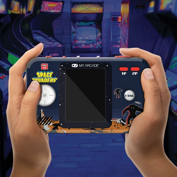Videoconsola Portátil My Arcade Pocket Player PRO - Space Invaders Retro Games 3
