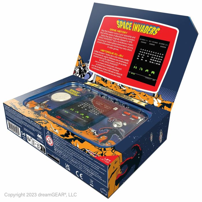 Videoconsola Portátil My Arcade Pocket Player PRO - Space Invaders Retro Games 7