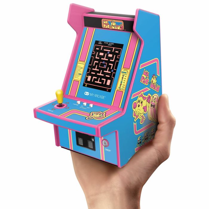Videoconsola Portátil My Arcade Micro Player PRO - Ms. Pac-Man Retro Games Azul 6