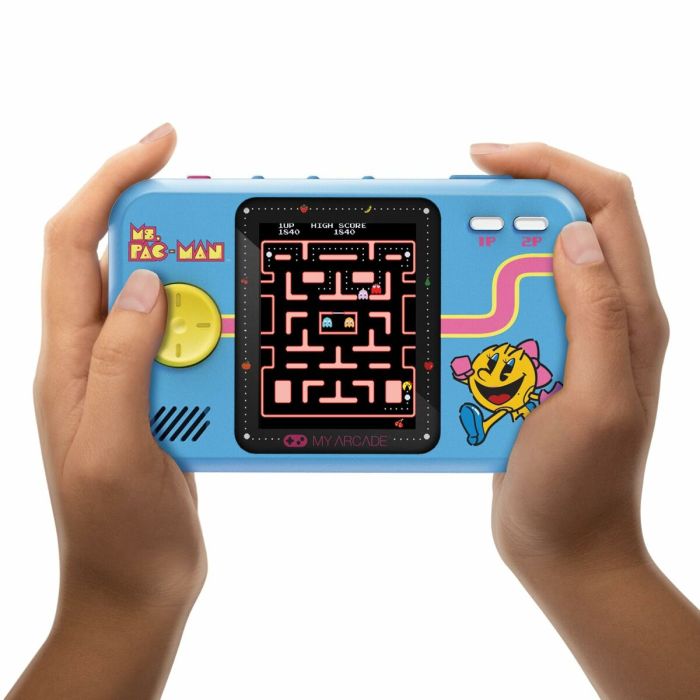 Videoconsola Portátil My Arcade Pocket Player PRO - Ms. Pac-Man Retro Games Azul 6