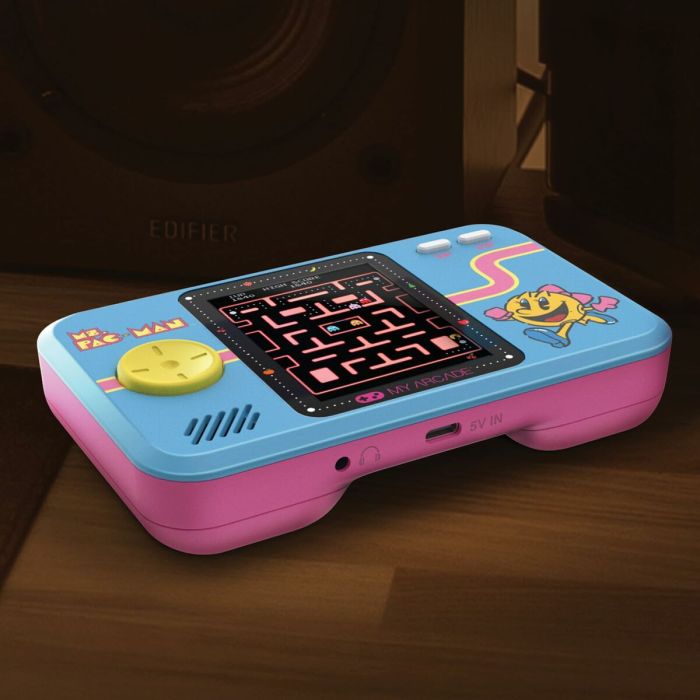 Videoconsola Portátil My Arcade Pocket Player PRO - Ms. Pac-Man Retro Games Azul 2