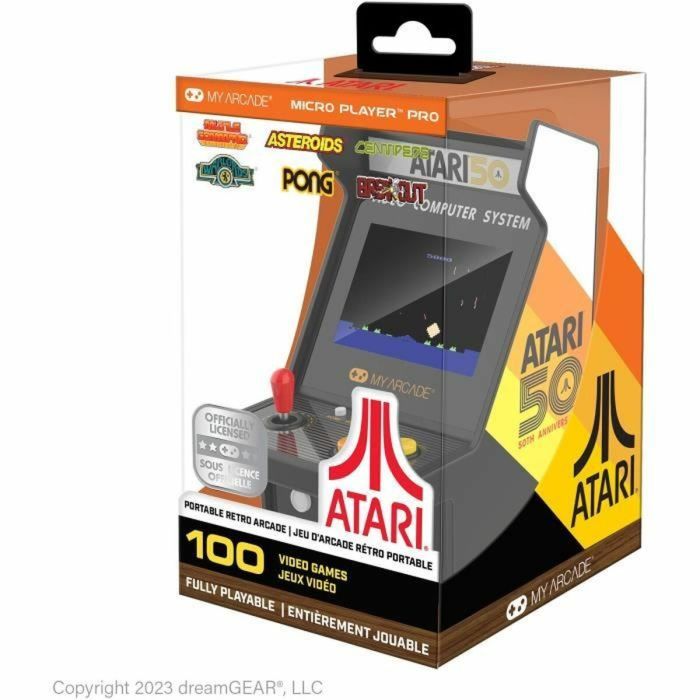 Videoconsola Portátil My Arcade Micro Player PRO - Atari 50th Anniversary Retro Games