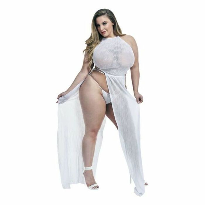 Vestido Sexy Lace Lapdance Blanco 2