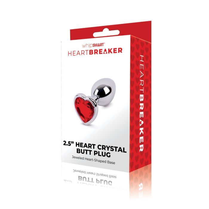 Plug Anal Whipsmart Heartbreaker Plateado 1