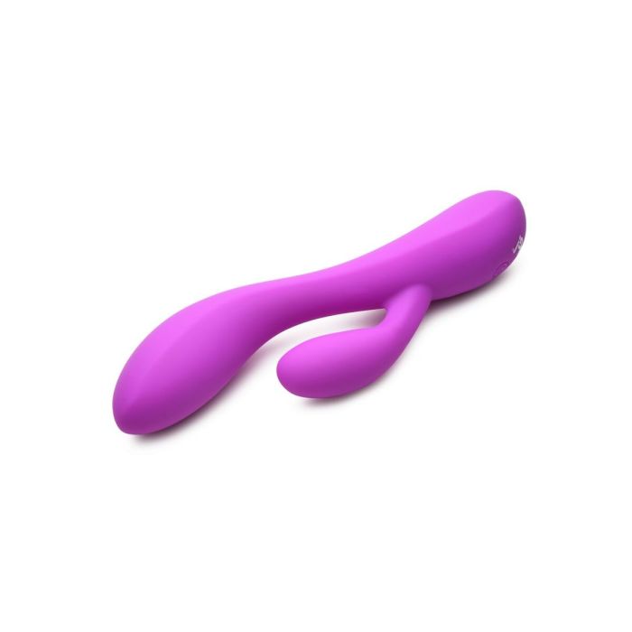 Vibrador Doble Estimulación XR Morado Silicona 2