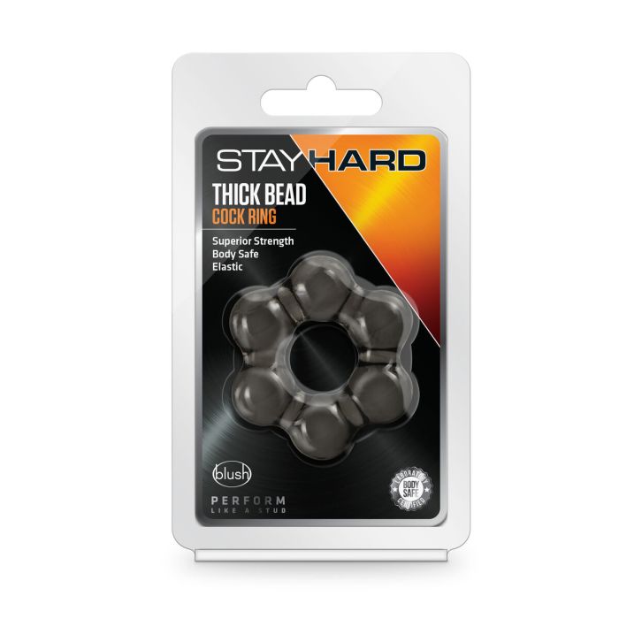 Anillo para el Pene Blush Stay Hard Negro 4