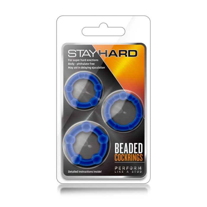 Anillo para el Pene Blush Stay Hard Azul 1