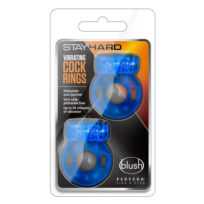 Anillo para el Pene Blush Stay Hard Azul 1