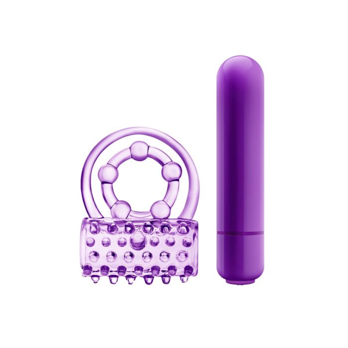 Anillo para el Pene Blush Play with me Morado 4