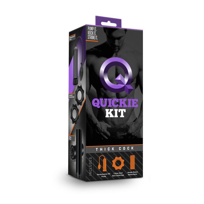 Bomba para el Pene Blush Quickie kit Negro 1