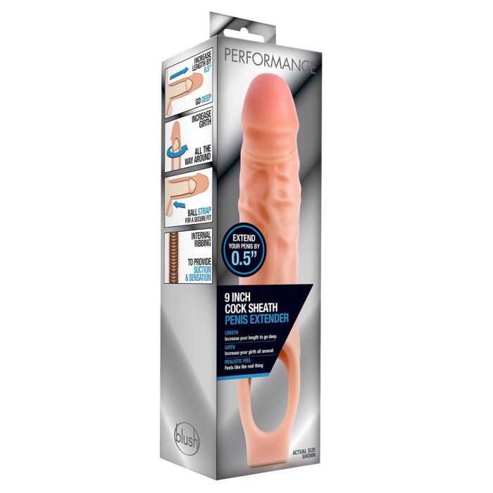 Funda para pene Blush Performance Carne Ø 4,8 cm 16,5 cm 1