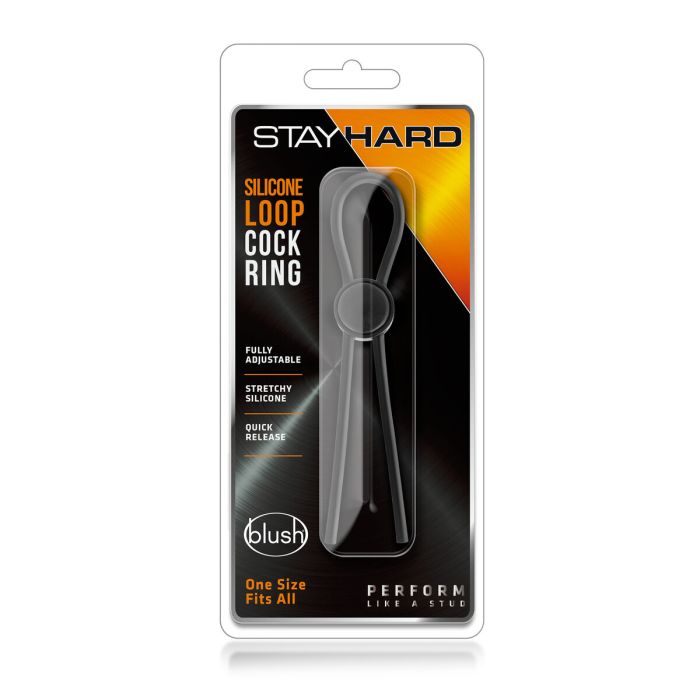 Anillo para el Pene Blush Stay Hard Negro 1