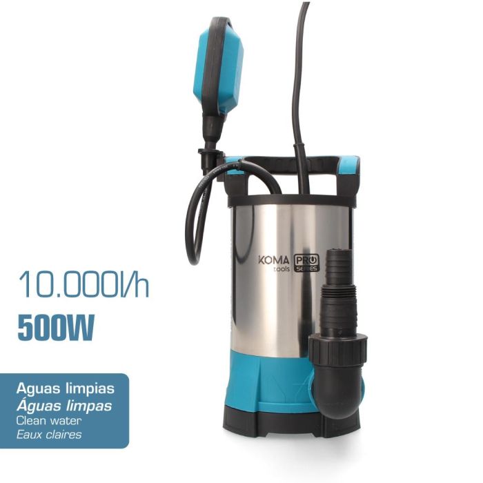 Bomba de agua Koma Tools 500 W 2