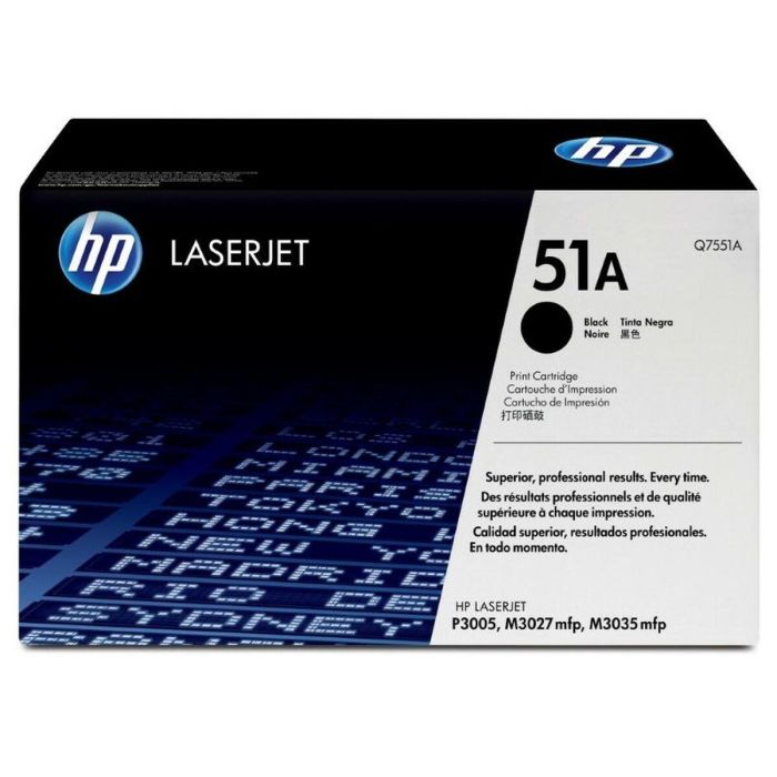 HP 51A Toner HP51A Negro (Q7551A)