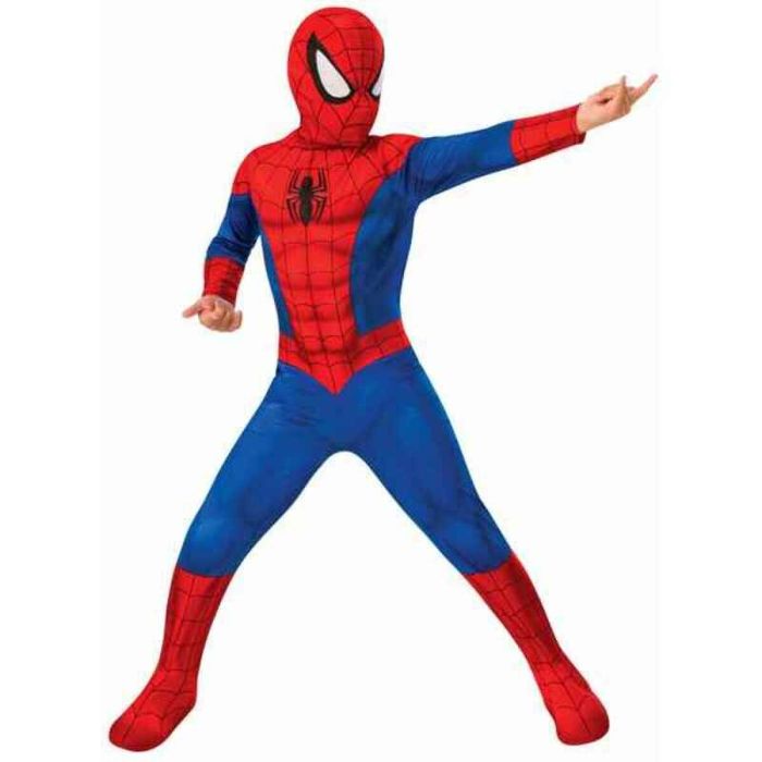 Disfraz infantil spiderman classic talla m (5/7 años)