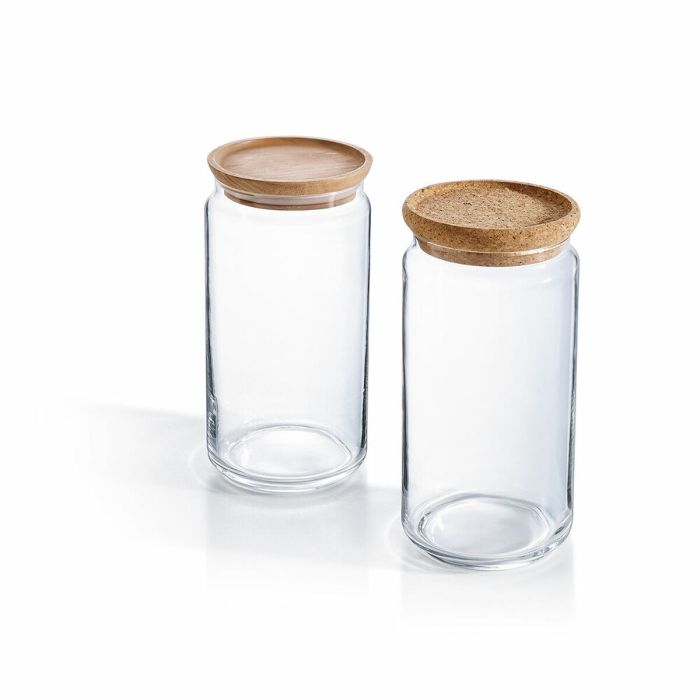 Bote Luminarc Pure Jar Cristal Corcho (1,5 L) 1