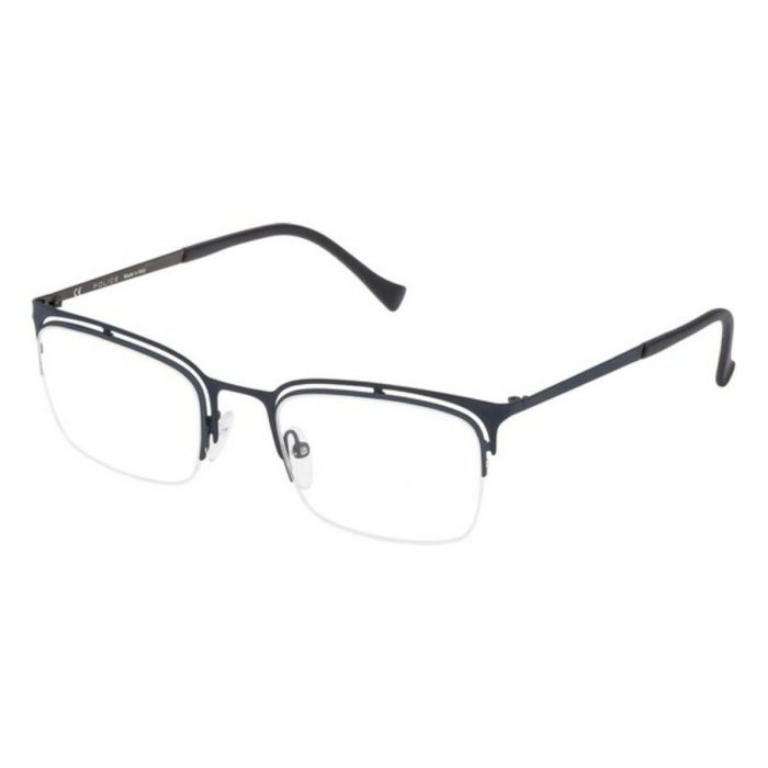 Montura de Gafas Hombre Police VPL264520C07 Azul Ø 52 mm