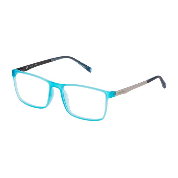 Montura de Gafas Hombre Police VPL258-543GRG Azul ø 54 mm