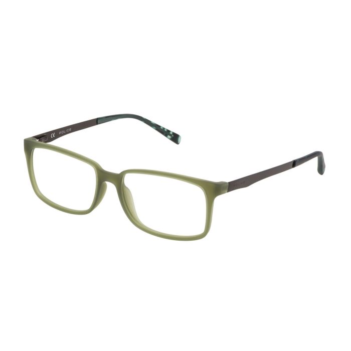 Montura de Gafas Hombre Police VPL259M5406AG Verde ø 54 mm