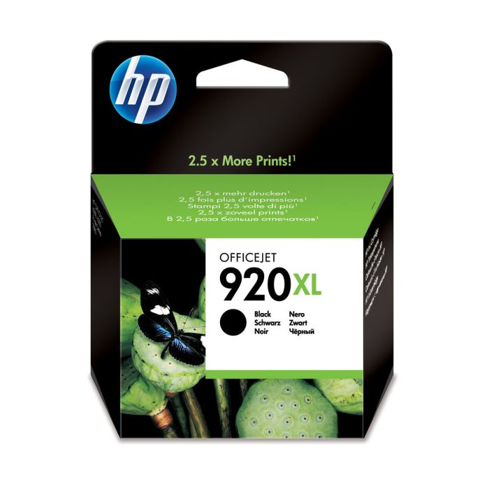 Cartucho de Tinta Original HP nº920 XL Alta Capacidad/ Negro