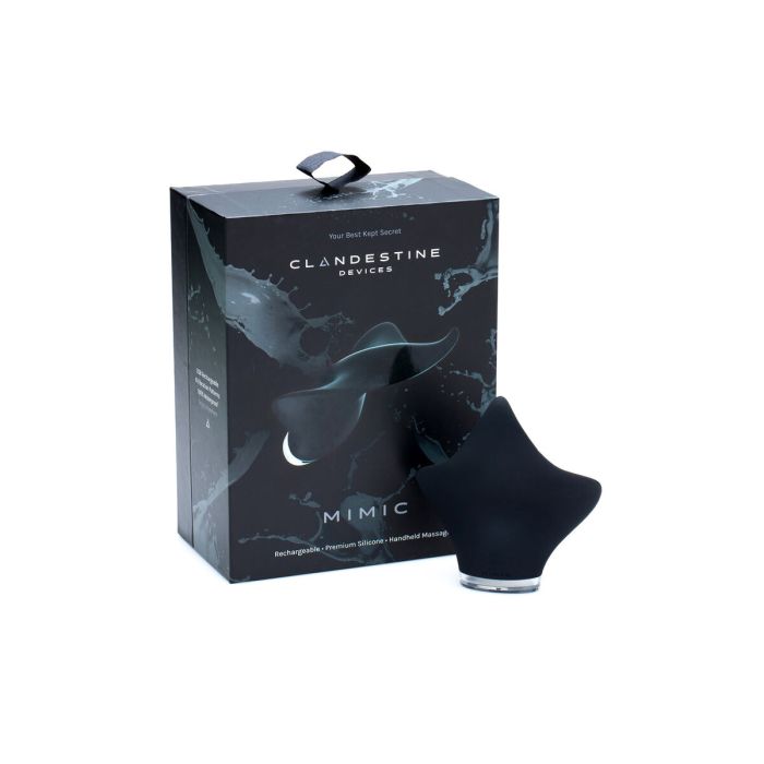 Vibrador Mimic Negro Clandestine CD001-BLK 3