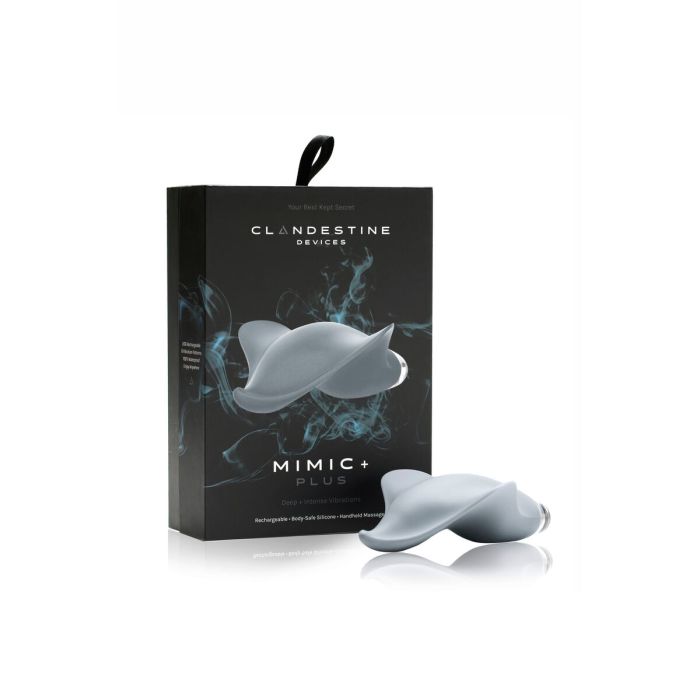 Vibrador Clandestine Mimic+ Gris 3