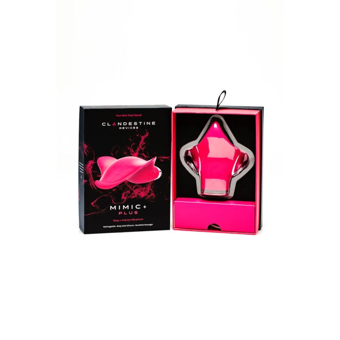 Vibrador Clandestine Mimic+ Rosa 7