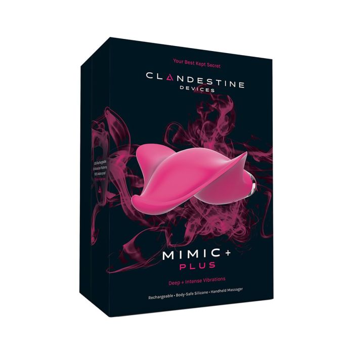 Vibrador Clandestine Mimic+ Rosa 1