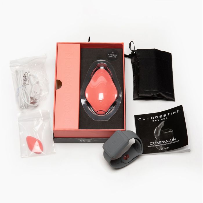 Vibrador Clandestine Companion Naranja 13