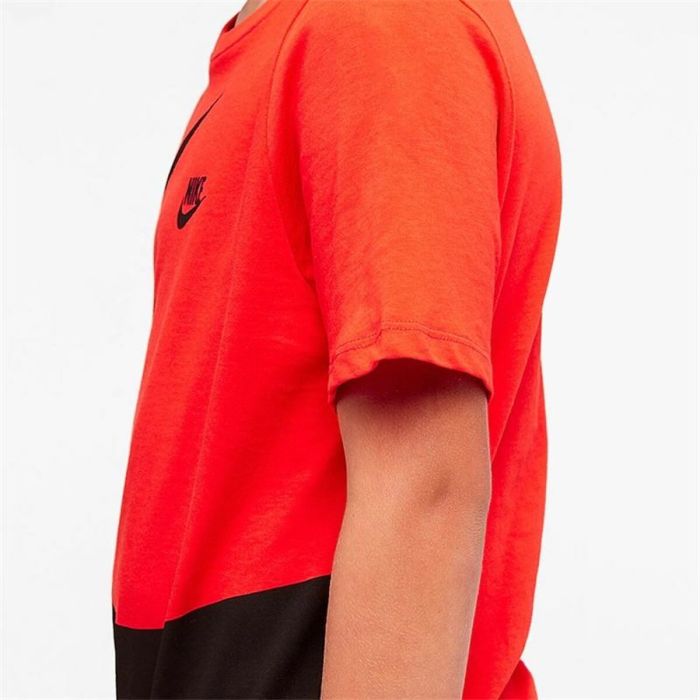 Camiseta de Manga Corta Infantil Nike Naranja 3