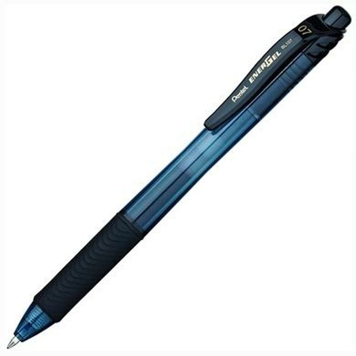Bolígrafo Pentel EnerGel Negro 0,7 mm (12 Piezas)