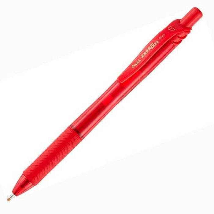 Bolígrafo Pentel EnerGel Rojo 0,7 mm (12 Piezas)