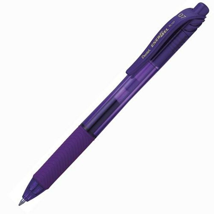 Bolígrafo Pentel EnerGel Violeta 0,7 mm (12 Piezas)