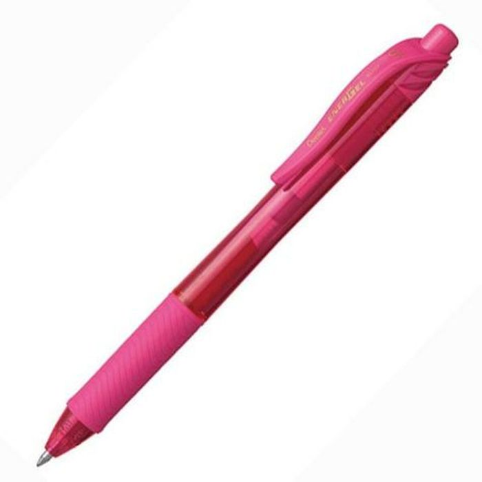 Bolígrafo Pentel EnerGel Rosa 0,7 mm (12 Piezas)