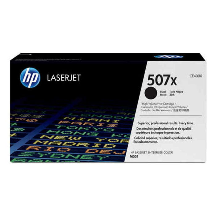 HP 507X Toner HP507X Negro (CE400X)