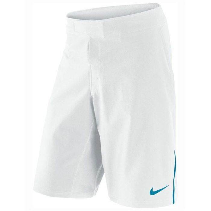 Pantalones Cortos Deportivos para Hombre Nike Finals Pádel Blanco 1