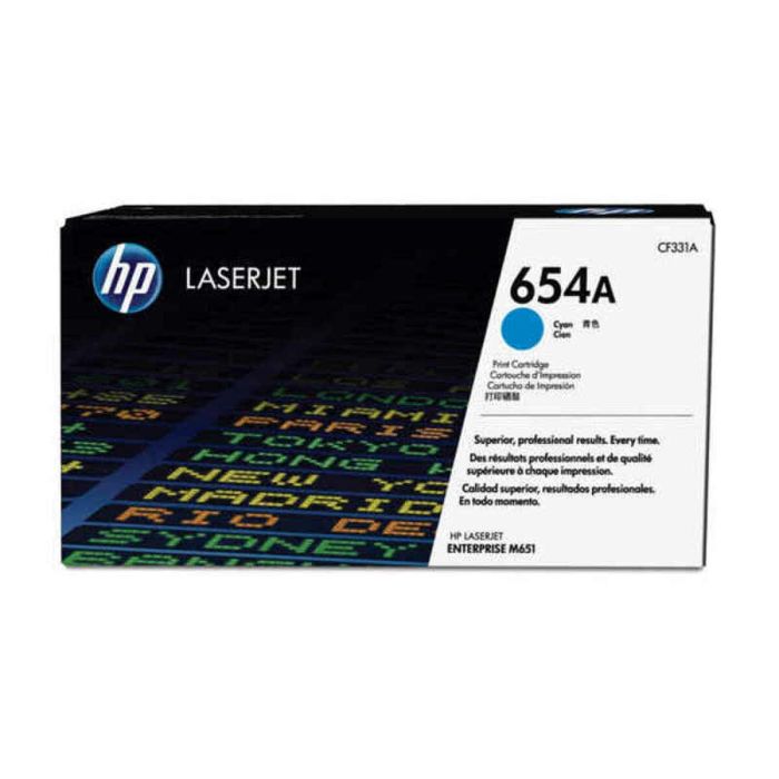 Consumibles Hp Inc Toner Hp 654A Cian