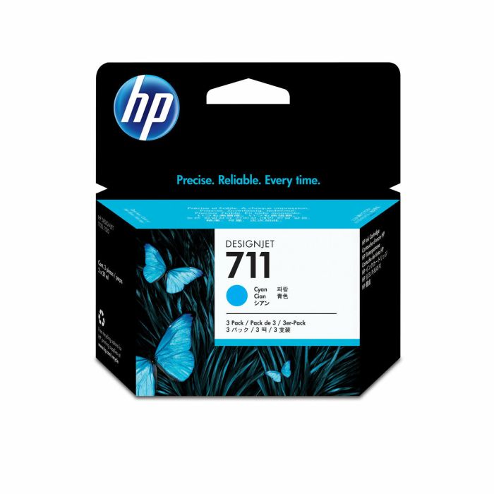 Cartucho de Tinta Original HP CZ134A Cian 1